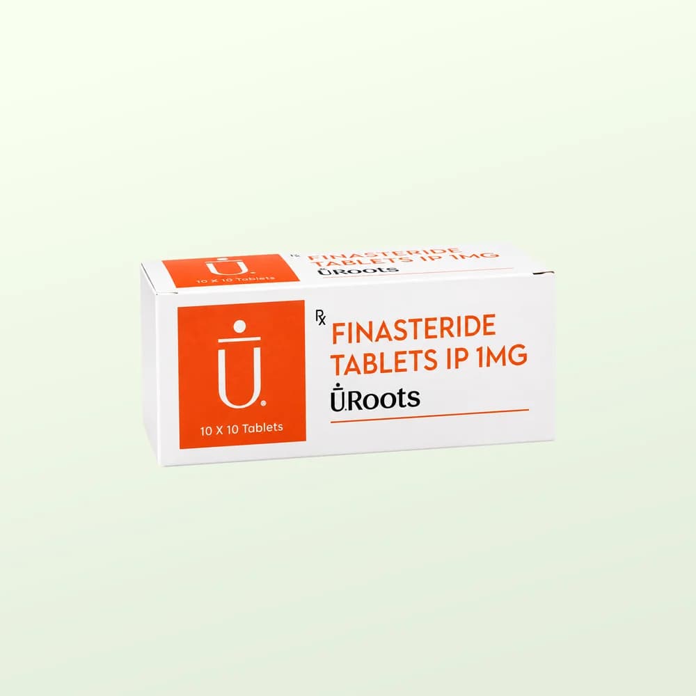 URoots Finasil Tablets IP 1mg for Men