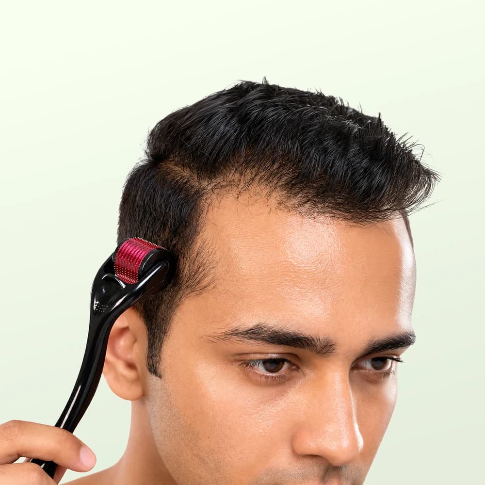 URoots 1.0mm Scalp Activation Roller for Men